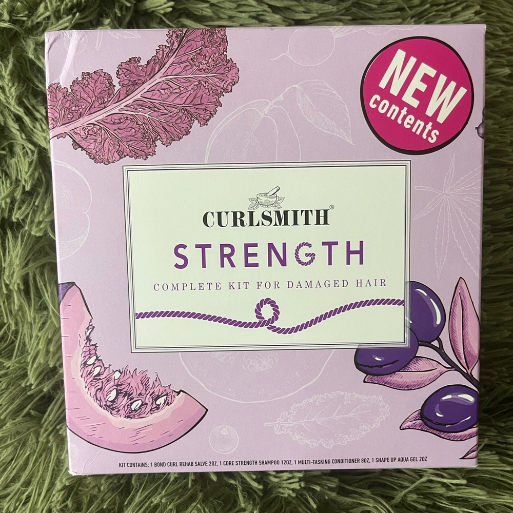 CurlSmith STRENGTH (Complete Kit for Damaged Hair)